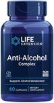 Life Extension Anti-Alcohol Complex - Supplement for Liver Health Support and Better Mornings After Drink - Gluten-Free, Non-GMO, Vegetarian