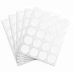 IGOGO Clear Epoxy Stickers 1 Inch Bottle Caps Craft Bottle Stickers for Hair Bows Pendants Scrapbooks 100 PCS