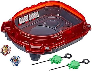 Beyblade Burst Turbo Slingshock Rail Rush Battle Set - Complete Set Burst Beystadium, Battling Tops, and Launchers (Amazon Exclusive)