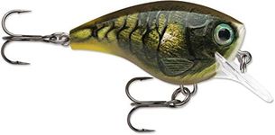 Rapala Balsa Xtreme Brat Hard Bait Lure, Freshwater, Size 03, 2" Length, 3' Depth, 3/8 oz, Mossy, Package of 1 (BXB03MSY)