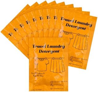 Travel Size Liquid Laundry Detergent 0.34floz/10ml, Travel Laundry Detergent for Hand Washing,Laundry Soap Travel Size Suitable for All Fabrics in Hotel,Air Bnb,Charity 100