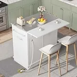 YITAHOME Kitchen Island with Stainl