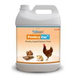 VETENEX Poultry Cal Plus - Calcium Tonic for Poultry, Birds & Chicken - 5 LTR