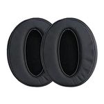 kwmobile Ear Pads Compatible with Sennheiser HD 4.50 BTNC Earpads - 2x Replacement for Headphones - Black