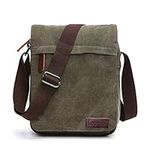 Men's Messenger Bag, Canvas Shoulde