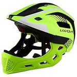 Lixada Kids Sports Helmet Detachable Full Face Bike Helmet Breathable Cycling Safety Helmet for Bicycle Skateboard Scooter Roller Skating