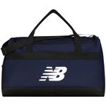 New Balance Duffel Bag, Medium Gym Bag Travel Luggage with Carry Handles and Adjustable Shoulder Strap, Navy, Navy, Duffel Bag, Medium Gym Bag Travel Luggage With Carry Handles and Adjustable Shoulder