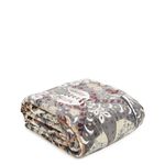 Vera Bradley Women's Fleece Plush Throw Blanket, Enchantment Neutral, 80 X 50