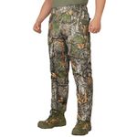 LOOGU Mens Camo Hunting Pants Water-Resistant Ripstop Turkey Hunting Pants for Men with 9 Pockets, Loogu Super Tree Camo-thin-02, 42W x 30L