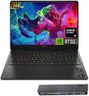 HP Omen RTX 5060 Gaming Laptop, 16.1" FHD+ 144Hz, AMD Ryzen 9 8940HX, 32GB DDR5 RAM, 1TB SSD, RGB Backlit KB, RJ-45, Bundle with Thunderobot 7 in-1 USB-C Hub, Black, Windows 11 Home
