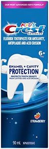 Crest Kid's Enamel + Cavity Protection Toothpaste, Strawberry Flavor, 90 mL