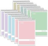 SUNEE 12 Pack Steno Pads 6x9, Gregg