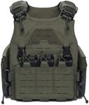 APAP Plate Carrier, Tactical Quick Release Vest with Molle Webbing for Airsoft Games