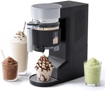 Electactic Ice Cream Maker Machine, No Pre-Freezing, 8-in-1 Compact Ice Cream Machine for Ice Cream, Slushie & Milkshake, Electric Soft Serve Ice Cream Maker for Home Use