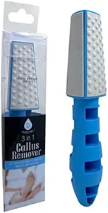 Pursonic CR3 Foot File, Triple-Sided Pedicure Tool, Colossal Foot File for Men & Women, Effective for Cracked Heel, Callus Remover, Foot Scrubber, Professional Foot File