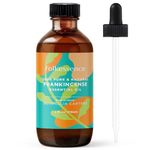 Folkulture Frankincense Essential Oil Organic - 4 Fl Oz - 100% Pure, Natural Frankenstein Oil Essential Oil for Skin, Premium Therapeutic Grade with Glass Dropper, Oil for Pain, Aromatherapy, Massage