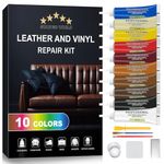 STARTSO WORLD Leather Repair Kit for Furniture, Leather Seat Repair Kit for Car Interior, Car Seats, Sofa, Jacket and Purse, Restore Any Material with Super Easy Instructions