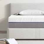 Shelvory Twin Size 6 Inch Memory Foam Mattress Medium Firm Feel Pressure Relieving Support Breathable Soft Comfort Bed in a Box