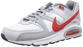 NIKE Men's Air Max Command Running Shoes, Multi White Unvrsty Rd Pr Pltnm Cl G, 10 UK