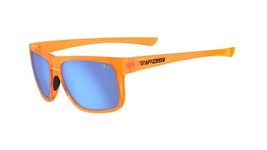 Tifosi Swick Polarised Single Lens Sunglasses, Orange Quartz/Sky Blue, M-L