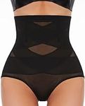 SIMIYA Shapewear for Women Tummy Control High Waist Extra Firm Body Shaper Waist Cincher Stomach Shapewear Black