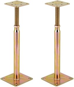Adjustable Floor Jack，Mini Post Jack,Floor Bottom Support,Telescoping Jack for Temporary Support, Size Range 10"-13".