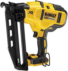 DEWALT DCN660NT-XJ Clavadora De Acabado Sin Escobillas XR 18v Sin Cargador/bateria Con Case Tstak 16GA Para Clavos De 1.6mm Diametro Y 32-63 mm Long for DIYers & professionals for repair,...