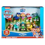 Paw Patrol, 10th Anniversary, All Paws On Deck Toy Figures Gift Pack with 10 Collectible Action Figures, Kids' Toys for Ages 3 and up
