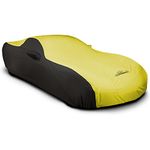 Coverking Custom Car Cover for Select Saturn Sky Models - Stormproof (2-Tone Yellow with Black Sides)