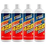 Formula 420 Glass Metal Ceramic Pipe Cleaner 12 Oz Bottles 4 Pack