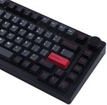 JOMKIZ Keycaps, 172 Keys Cherry Profile Double Shot Keycaps Set with 2.75u, 3u, 6.25u and 7u Spacebar for Cherry Mx Switches ISO ANSI Layout Mechanical Keyboard