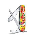 Victorinox, My First Victorinox, Swiss Army Pocket Knife, Medium, Multi Tool, Camping, 9 Functions, Blade with rounded tip, Can opener, Screwdriver 5 mm