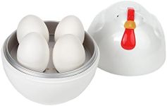 Home-X Microwave Chicken Design Egg Boiler