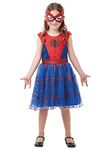 Rubie's Official Marvel Spider-Girl Deluxe Child's Costume, Superhero Fancy Dress, Child's Size Small Age 3-4, Height 104 cm