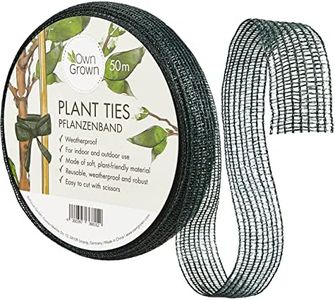 OwnGrown Garden Netting: 164ft Dark Green Plant Ties as Weatherproof Climbing Plant Support – Plant Netting – Garden Mesh Roll – Garden Plant Tie