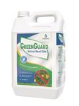 Greenguard Natural Weed Killer, Eco-Friendly, Fast-Acting Acetic Acid Formula, Pet-Safe, Non-Toxic Weed Control for Gardens, Patios & Driveways - 5 Litres