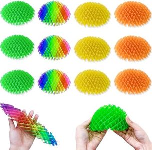 12 Packs Fidget Worm Toy, Worm Fidget Toy, Cute Worm Shaped Ornament, Resistance Fidget Toys Adults Stress Anxiety Relief Toys, Christmas Birthday Valentine Classroom Students Gift