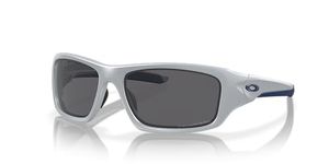 Oakley Men's OO9236 Valve Rectangular Sunglasses, Matte Fog/Grey Polarized, 60 mm