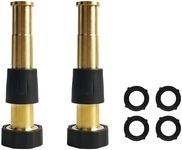 Hourleey 2 Pcs 5" Heavy Duty Brass 