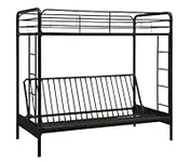 DHP Sammie Twin over Futon Metal Bu