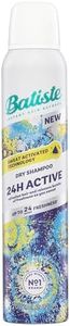 Batiste Dry Shampoo, 24H Active Waterless Shampoo, No Rinse Shampoo Hair Spray with Uplifting Fragrance, Sweat Activated Dry Shampoo Spray, Vegan Friendly & Invisible, by Batiste Hair Care – 200ml