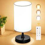 OYADISIIOP Light Therapy Lamp, 10000 Lux Daylight Lamp with 3 Color Temperatures, Adjustable Brightness, Timer & Memory Function, Sunlight Lamp, Happy Light(Black Base White Shade)