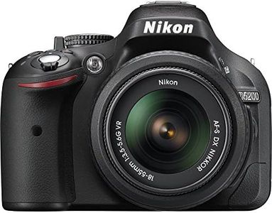 Nikon D5200 24.1 MP DSLR Camera with 18-55mm VR Lens Kit (Renewed)
