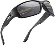 PUKCLAR Polarised Sports Sunglasses for Men Women Running Cycling Fishing Driving Golf TR90 Frame