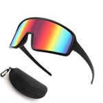 Karsaer Vision Sports Sunglasses Cycling Glasses Baseball Softball Sunglasses Unisex for Adult Youth Kids Teens 8-16