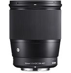 Sigma 402963 16mm f/1.4 DC DN Contemporary Lens for Micro Four Thirds, Black