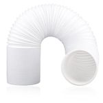 SPARES2GO Extra Long Condenser Vent Hose Pipe for White Knight Vented Tumble Dryer (6m / 4")