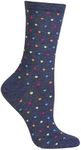 Hot Sox Women's Fun Pattern and Sol