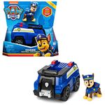 Paw Patrol Chase Patrol Cruiser Vehicle With Collectible Figure, For Kids Aged 3 And Up, Multicolor (6061799)