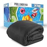 Above Ground Pool Liner Pad, 24' Fo